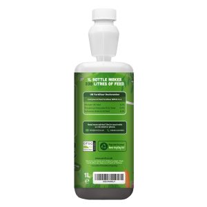 Envii Allgrow organic plant food side of bottle