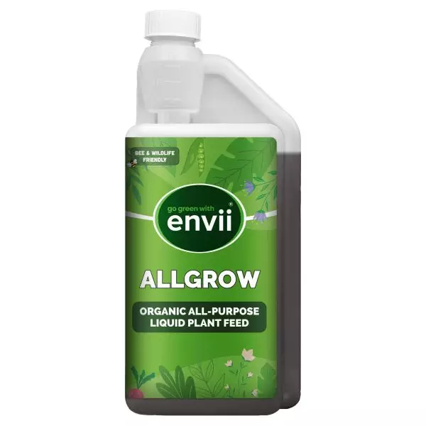 Envii Allgrow organic plant food front of bottle